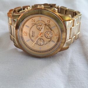 Geneva Platinum Gold Men's Watch